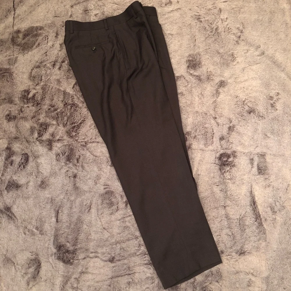 Joseph & Feiss men’s gray dress pants size 32x34 - Picture 3 of 11